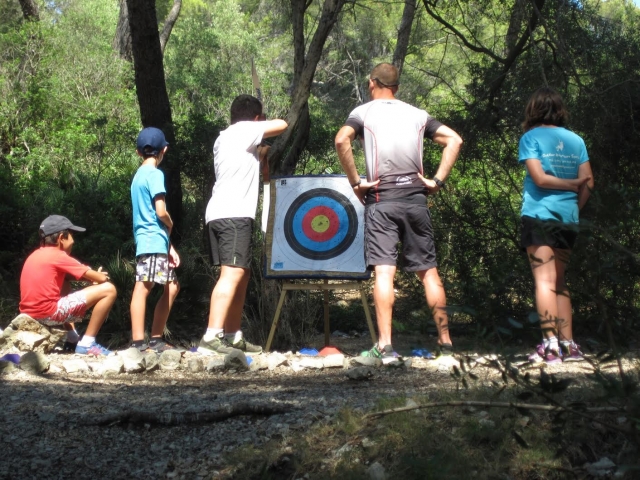  Archery camp session 