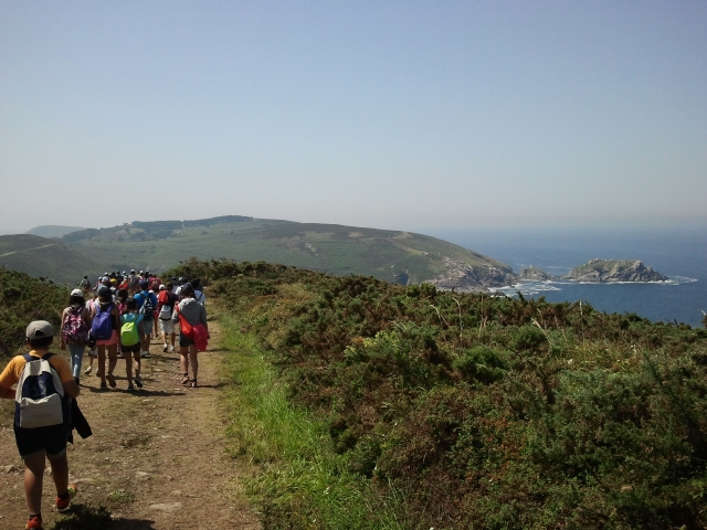 Tramo del camino de Santiago