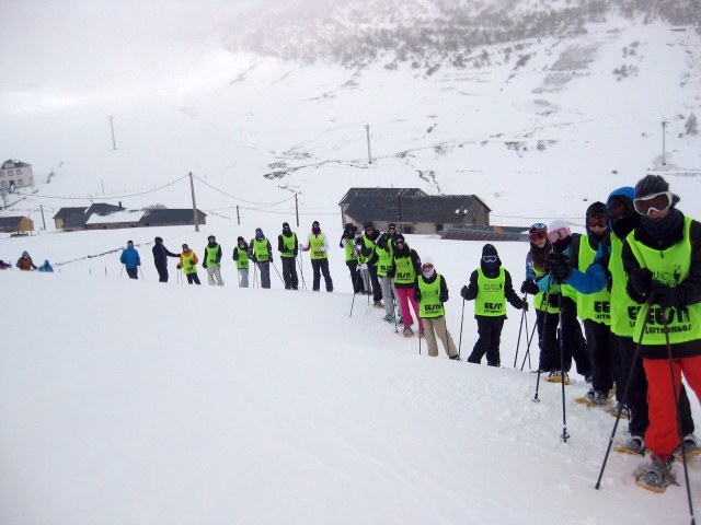  Un itinéraire dans la neige 