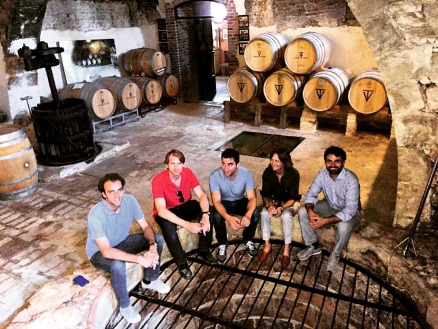 Barrel room