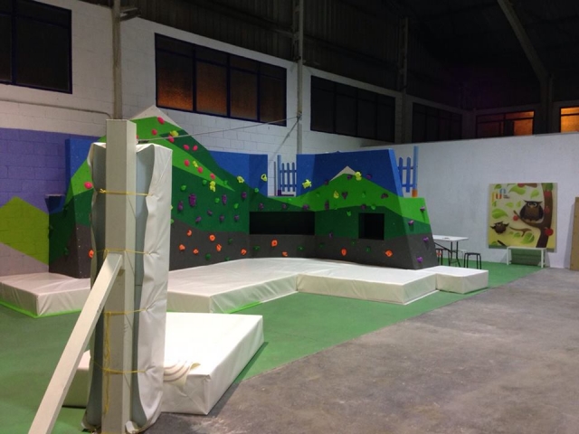 Espacio para peques en el rocodromo