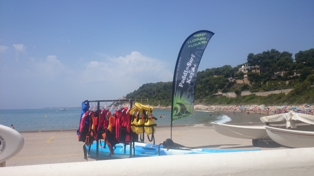 Instalaciones a pie de playa