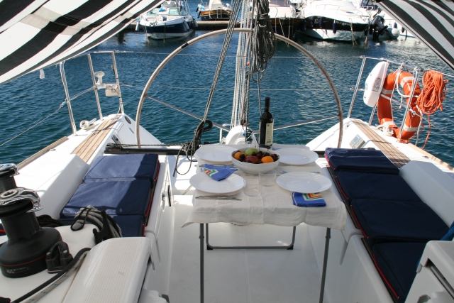  Table on deck 