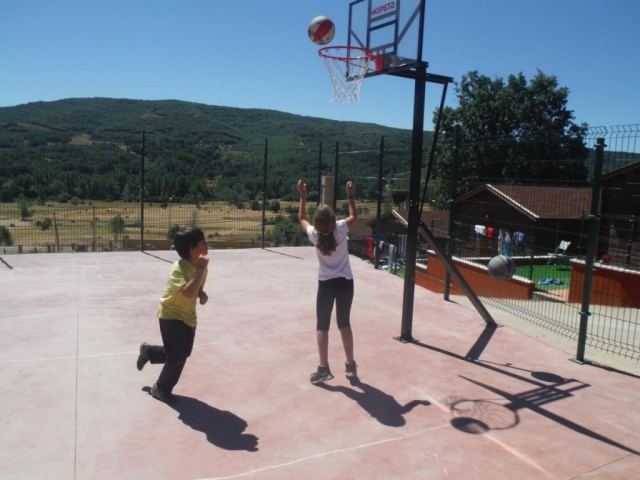  Jogando basquete