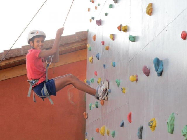  Parede de escalada 