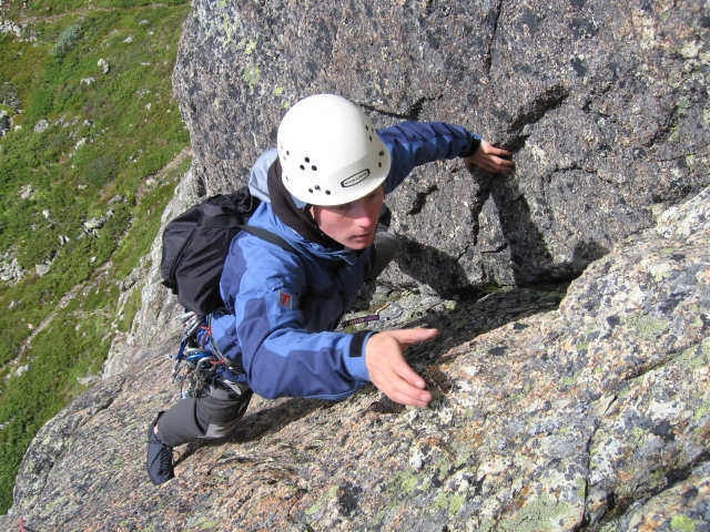  Rock climbing baptism 