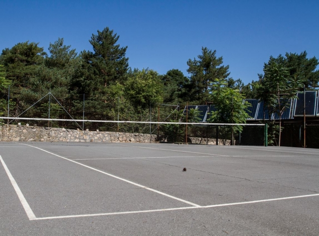 Pista para jugar al tenis