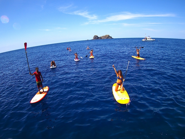 Travesia de sup hasta Columbretes