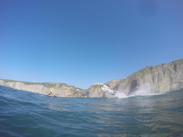  Sauter avec le jet ski