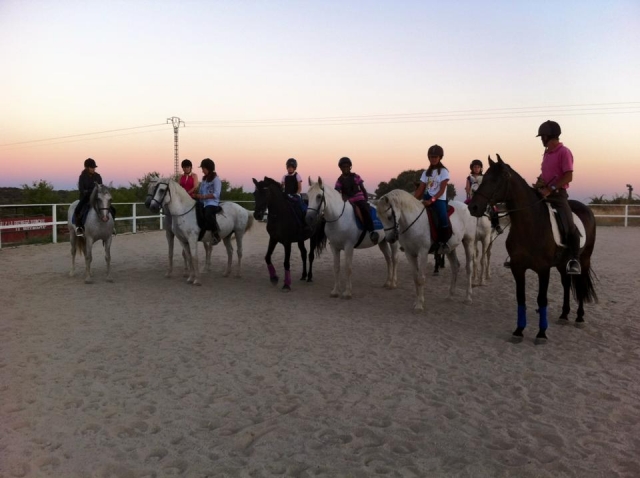  准备在日落时外出 