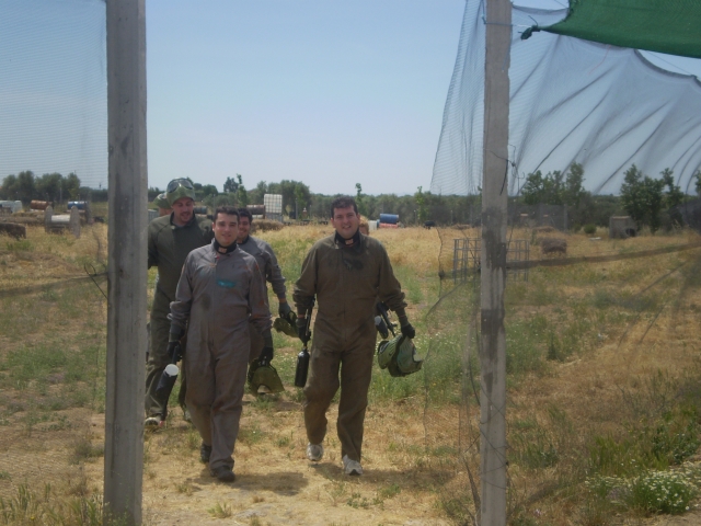  Entrer sur le terrain de paintball 