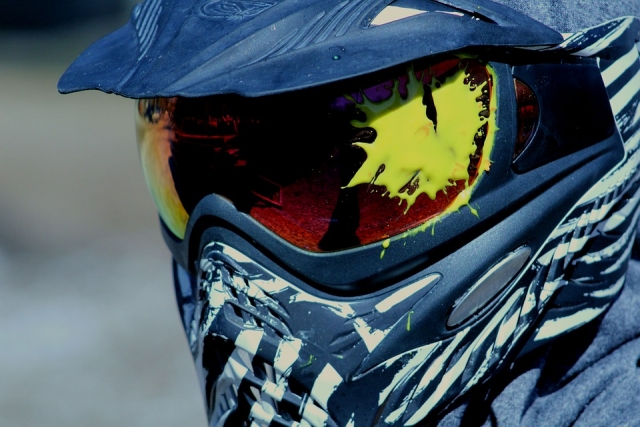 Paintball mask 