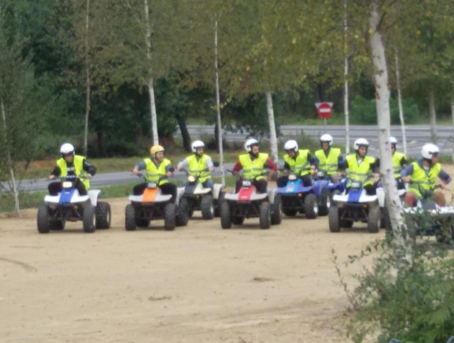  Group route on the quad 