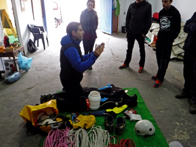  Course initiation to canyoning 