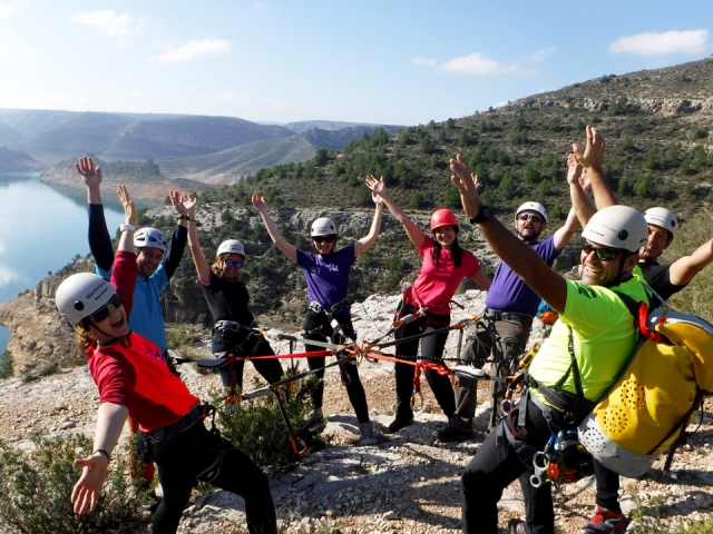  Subjects on the Tous ferrata 