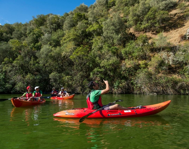 Ruta en kayak por paisajes protegidos 