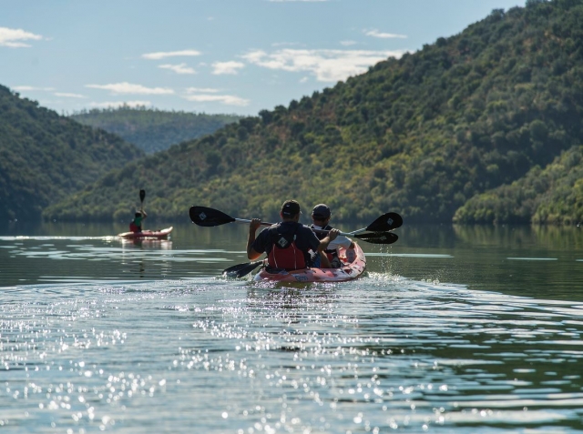 Salida en kayak por el Tajo
