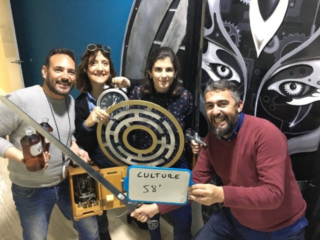 En familia