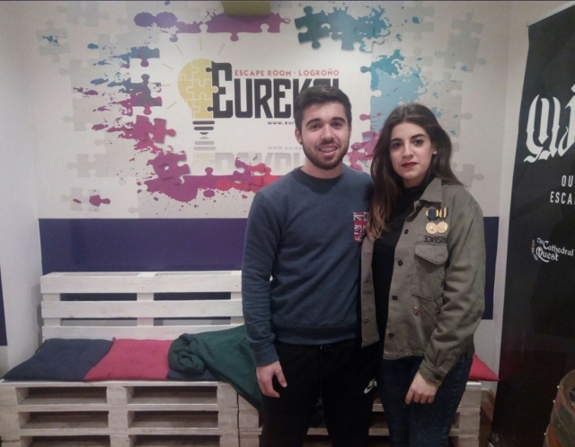 Pareja despues del reto