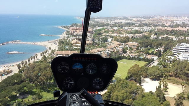 Vistas desde el helicoptero