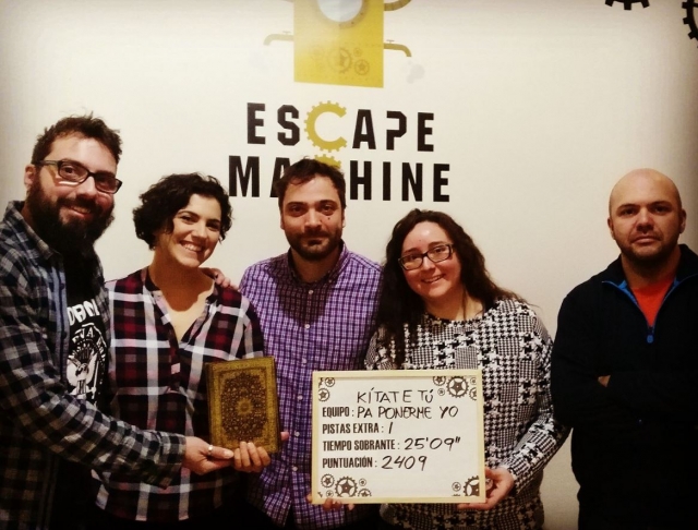 Equipo con tiempo sobrante