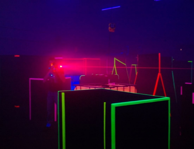 Escenario iluminado