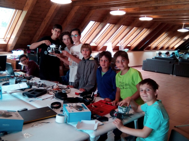  Nell'aula laboratorio 