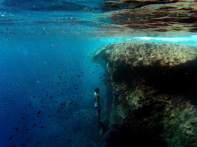 Podrás hacer snorkel en el Mediterráneo