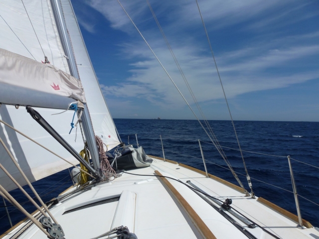  Segeln auf offener See 