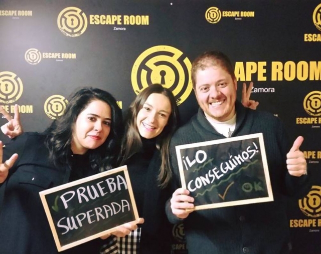 Trio que ha superado la prueba