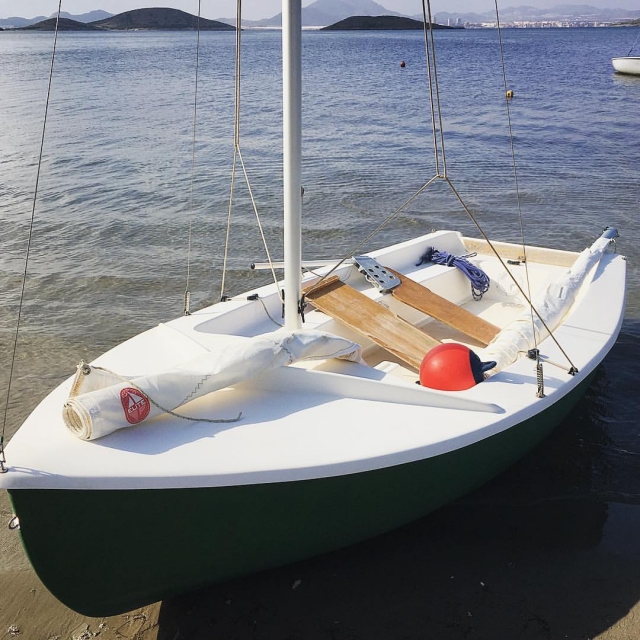  Eines der Boote 