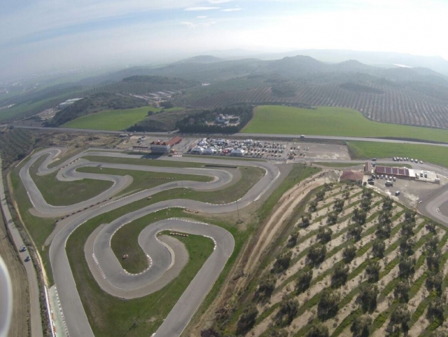  Aerial view of the Campillos circuit