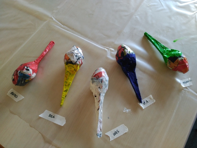 Maracas caseras