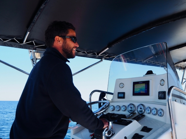  The boat skipper 