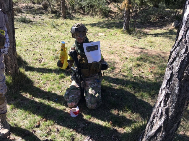  Player showing tactical elements 