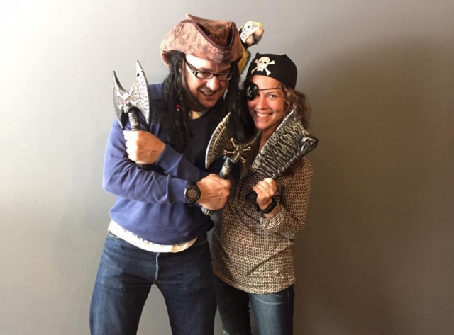 Pareja de piratas