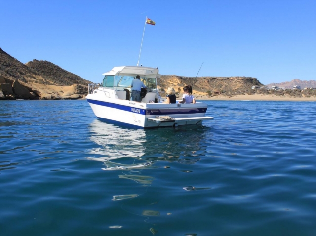 Detalle del barco en alquiler