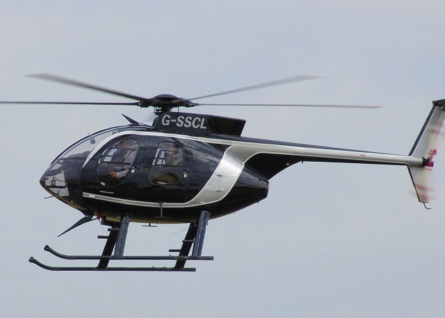 Helicoptero en servicio de lujo