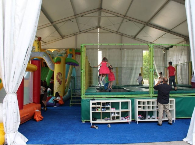 Area de actividades para los ninos