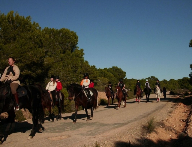  Sortie à cheval à travers la campagne