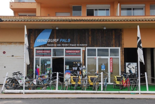 Instalaciones junto a la playa