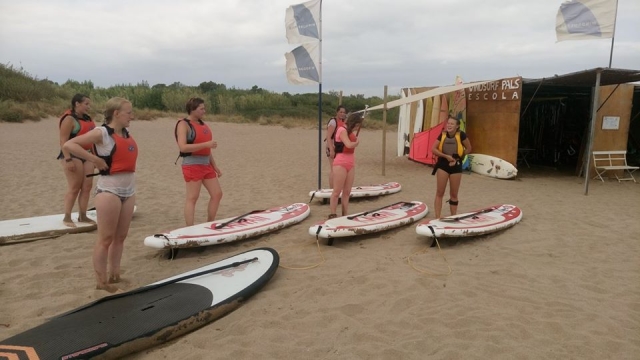 Clase de paddle board