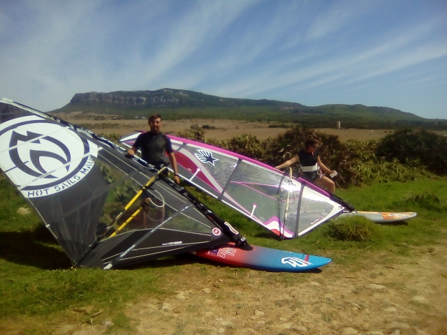 Material de windsurf