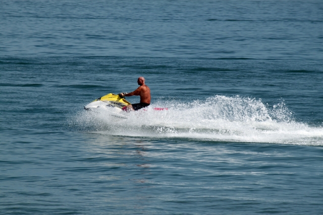 Accelerating on the jet ski 