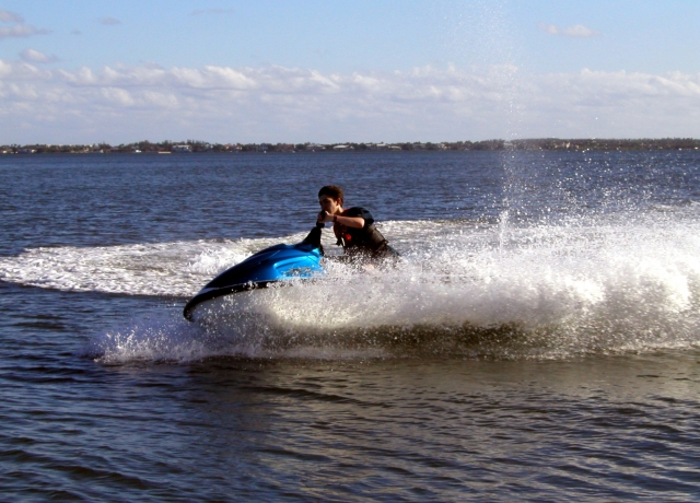  Accelerating the jet ski 