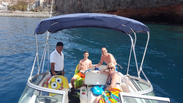 Jornada familiar en barco