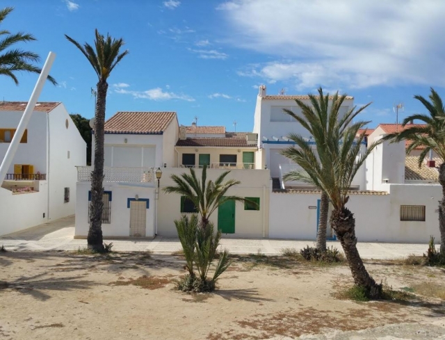 Calle residencial en Tabarca