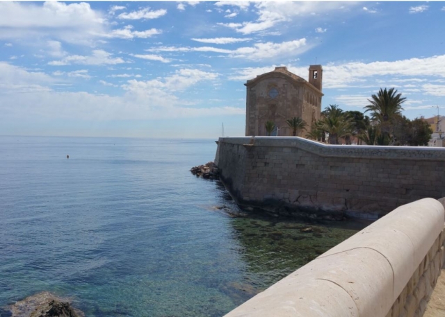 Paisaje durante la excursion a Tabarca
