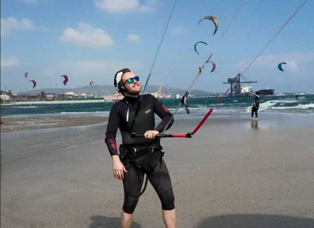  Looking towards the kite 