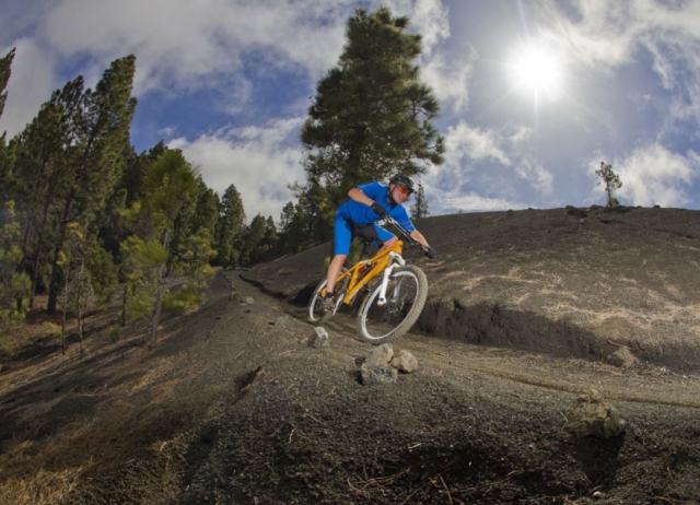  MTB route in La Palma 